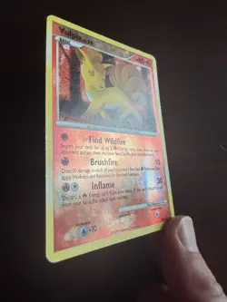 Vulpix SH6 Platinum Shiny Secret Rare Reverse Holo 2009 Pokemon TCG Card - MP - Image 4