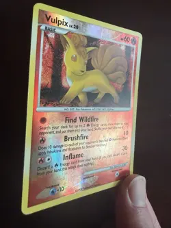 Vulpix SH6 Platinum Shiny Secret Rare Reverse Holo 2009 Pokemon TCG Card - MP - Image 5