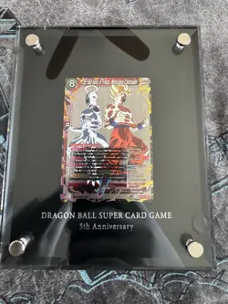 Dragon Ball Super Card Game 5th Anniversary Pure Silver Card SCR #521/555 - Image 1