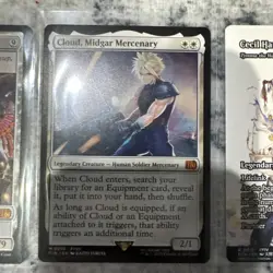 Magic The Gathering: Final Fantasy Lot Rare Cards - Image 3