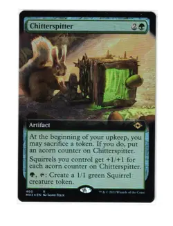 MTG - NM FOIL - Chitterspitter (Extended Art) - Modern Horizons 2 - 460 - Image 1