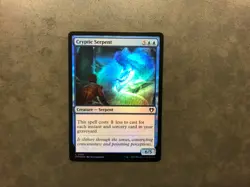 MTG Magic: The Gathering - Commander Masters CMM - Cryptic Serpent FOIL #83 - Image 1
