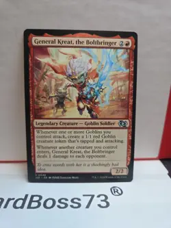 General Kreat,the Boltbringer (Anime) Foundations Jumpstart U 0048 + FREE U 0127 - Image 1