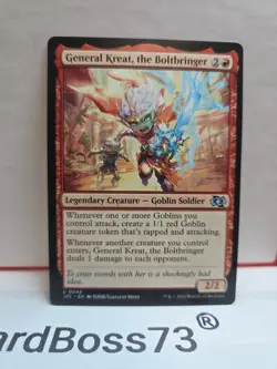 General Kreat,the Boltbringer (Anime) Foundations Jumpstart U 0048 + FREE U 0127 - Image 2