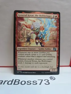 General Kreat,the Boltbringer (Anime) Foundations Jumpstart U 0048 + FREE U 0127 - Image 3