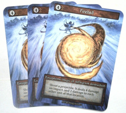 Sorcery TCG - Beta - Fireball x3 - Image 1