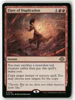 Flare Of Duplication MTG Magic Modern Horizons 3 MH3 - Image 1