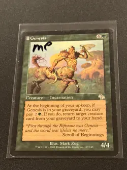 Judgment Genesis MTG Magic the Gathering MP - Image 1