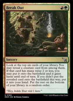 Break Out - Foil Variation MKM NM MTG - Image 1
