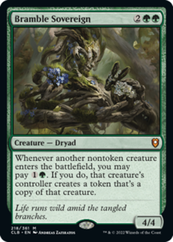 1x Bramble Sovereign Light Play MTG Magic - Kid Icarus - - Image 1