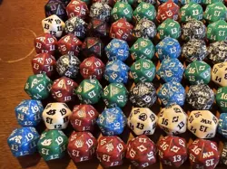 Lot of 112 MTG Magic the Gathering Spindown D20 Dice Various Sets Promos RARE - Image 3