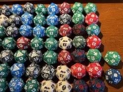 Lot of 112 MTG Magic the Gathering Spindown D20 Dice Various Sets Promos RARE - Image 4