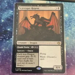 Scavenger Regent // Exude Toxin (REGULAR) x1 - MTG Tarkir: Dragonstorm TDM #90 - Image 1