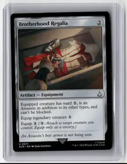 2024 MTG - Universes Beyond: Assassin's Creed - Brotherhood Regalia Regular - Image 1