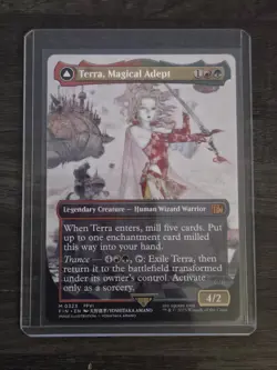 Terra, Magical Adept (Borderless) Final Fantasy Regular Magic The Gathering MTG - Image 1