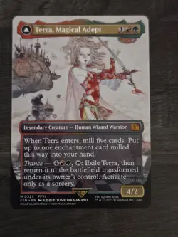 Terra, Magical Adept (Borderless) Final Fantasy Regular Magic The Gathering MTG - Image 3
