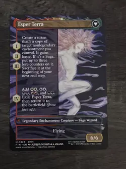 Terra, Magical Adept (Borderless) Final Fantasy Regular Magic The Gathering MTG - Image 4