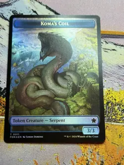 MTG Koma's Coil Scion Of The Deep Full Art Foil Foundations - Image 5