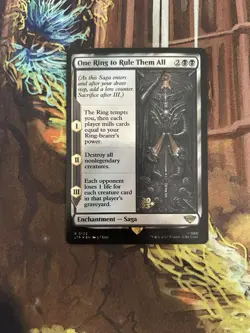 One Ring to Rule Them All (Foil) - NM - The Lord of the Rings - MTG - Image 1