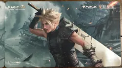MTG Final Fantasy UltraPro Foil Cloud Sephiroth Playmat Magiccon Vegas SOLD OUT - Image 2