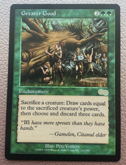 Greater Good MTG Magic the gathering - Image 1