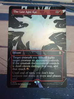 The Last Agni Kai (Borderless) [Avatar: The Last Airbender] Foil - NM - MTG - Image 1