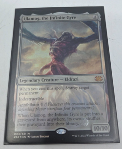 Magic The Gathering Ulamog, the Infinite Gyre 003/331 Double Masters Holo Mythic - Image 1