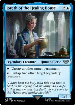 X 1 Ioreth Of The Healing House NM-M Lord of The Rings 056 MTG Magic - Image 1