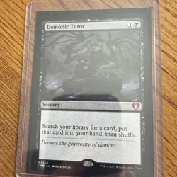 Magic The Gathering Demonic Tutor - Image 1