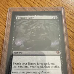 Magic The Gathering Demonic Tutor - Image 3