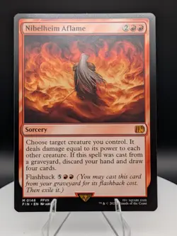Nibelheim Aflame Regular: M 0146: Final Fantasy MTG (NM) - Image 1