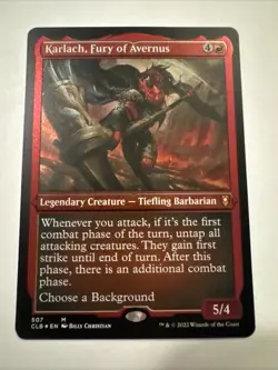 Karlach, Fury of Avernus (Foil Etched) Commander Legends: Battle for Baldur's... - Image 1