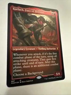 Karlach, Fury of Avernus (Foil Etched) Commander Legends: Battle for Baldur's... - Image 2
