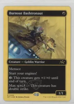 First Place - Burnout Bashtronaut Foil Magic: Aetherdrift DFT #0455 - Image 1