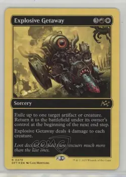 First Place - Explosive Getaway Foil Magic: Aetherdrift DFT #0479 - Image 1