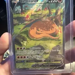 Pokemon TCG Charizard v SWSH260 Black Star Promo Holo Near Mint - Image 3