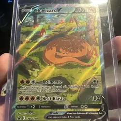 Pokemon TCG Charizard v SWSH260 Black Star Promo Holo Near Mint - Image 4