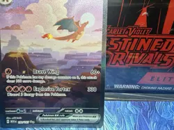 Pokemon TCG Charizard EX 199/165 Scarlet & Violet 151 Special Illustration Rare - Image 4