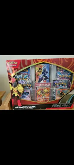 Pokemon Armarouge ex Premium Collection Booster Box Promo - Charcadet - Image 1