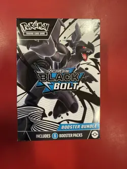Black Bolt Booster Bundle - SEALED - Pokemon - Read Description - Image 1