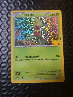 Treecko 3/25 Promo Holo McDonald's 25th Anniversary Promos Pokemon TCG - Image 1