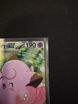 Pokemon Lillie's Clefairy ex 184/159 Sv09: Journey Together Holo Rare - Image 4