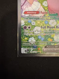 Pokemon Lillie's Clefairy ex 184/159 Sv09: Journey Together Holo Rare - Image 5