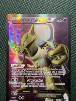 Alakazam EX 117/124 - Full Art Ultra Rare Holo - Fates Collide (2016) Pokemon LP - Image 2