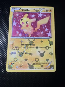 Pikachu RC7/RC25 Legendary Treasures Radiant Pokemon Holo Foil Rare - Image 1