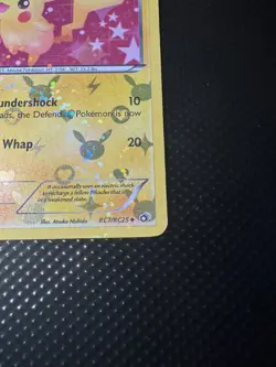 Pikachu RC7/RC25 Legendary Treasures Radiant Pokemon Holo Foil Rare - Image 4
