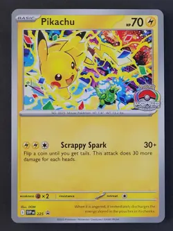 Pikachu #225 World Championship 2025 Promo Pokemon TCG - Image 1
