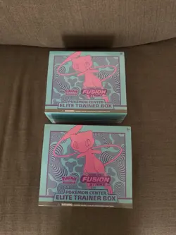 2021 Pokemon Center ETB Fusion Strike Sealed GREAT Shape!!! - Image 1