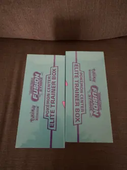 2021 Pokemon Center ETB Fusion Strike Sealed GREAT Shape!!! - Image 2