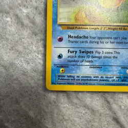 1999 Pokemon TCG Card Psyduck 3rd Print 53/62 Fossil - Image 2